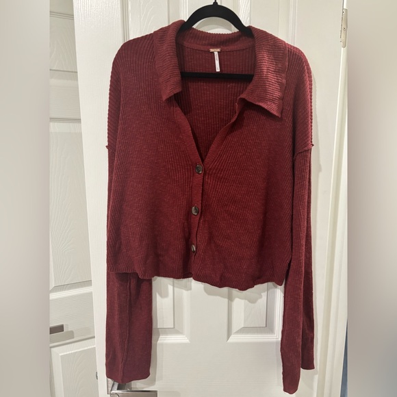 Free People Ella Sweater Shirt XL - Picture 2 of 3